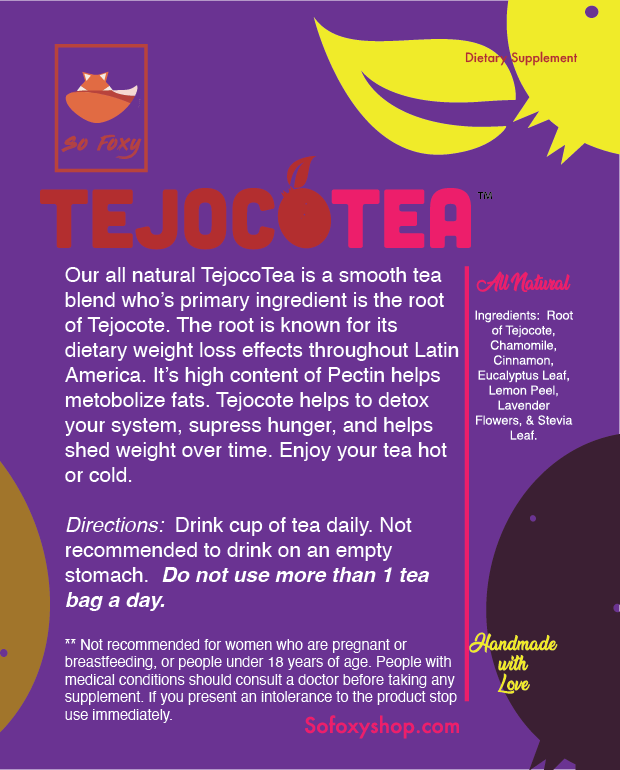 Tejocotea Manzanilla 14 Tea Bags