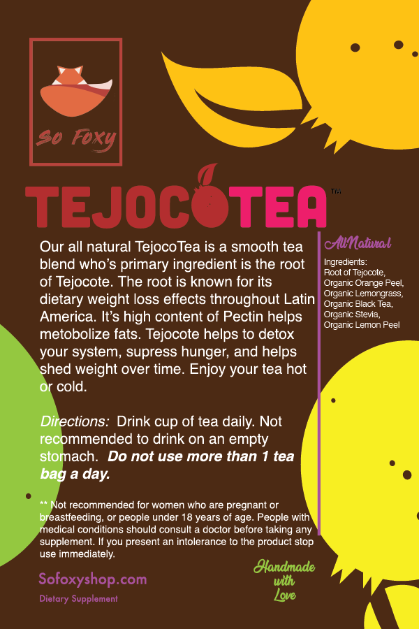 Tejocotea Sweet Tea 14 Tea Bags